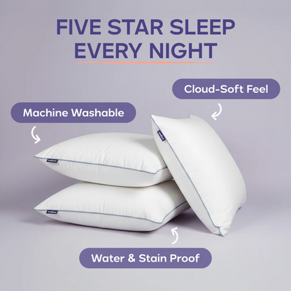 Mellow Hotel Pillow Waterproof & Stain-Resistant